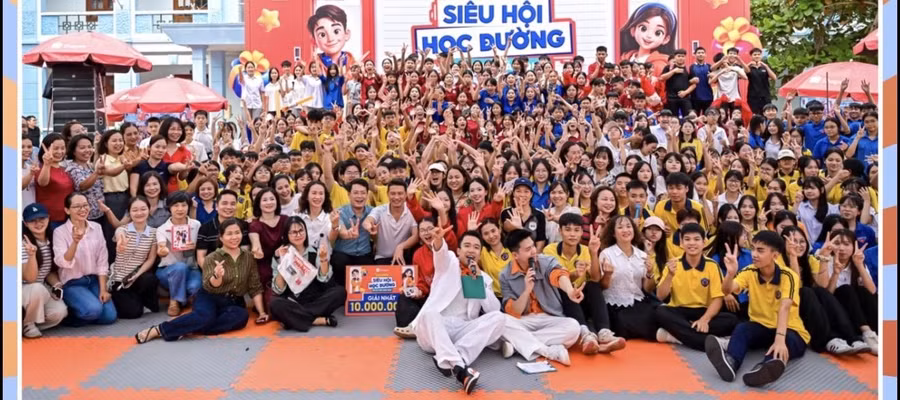 Siêu hội học đường – Trường học hạnh phúc lan tỏa tại Phú Thọ