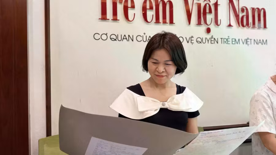 Cô Thiếp cho rằng, những tác phẩm có cách thể hiện ngộ nghĩnh, độc đáo, mang màu sắc riêng thường để lại nhiều ấn tượng hơn với người chấm.