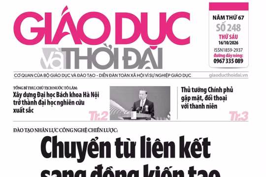 Tin tức báo in 16/10: 'Đặt hàng' đại học cho những bài toán chiến lược