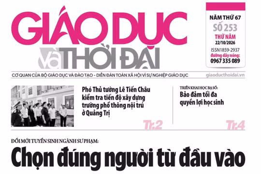 Tin tức báo in 22/10: Bảo đảm tối đa quyền lợi học sinh