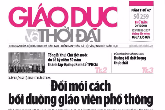 Tin tức báo in 29/10: Bài toán chiến lược của giáo dục đại học