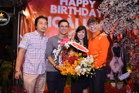 Sinh nhật, Hoài Lâm bên cha nuôi Hoài Linh và cha mẹ ruột ảnh 7