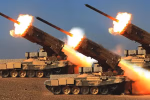 Nga dùng hỏa thần TOS-3 Dragon tấn công Myrnohrad?