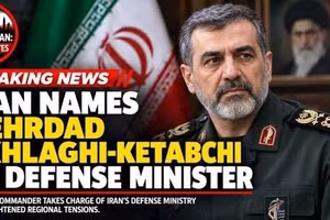 Tân Bộ trưởng Bộ Quốc phòng Iran Mehrdad Akhlaqi Ketabchi.