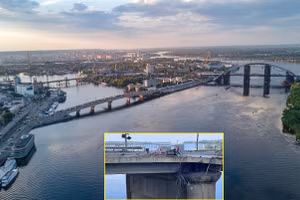 Nga phá 3 cây cầu ở Kiev, chia cắt hai bờ Đông - Tây Dnieper