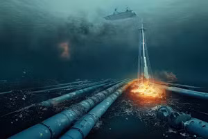100kg thuốc nổ đánh vỡ 3 đường ống Nord Stream