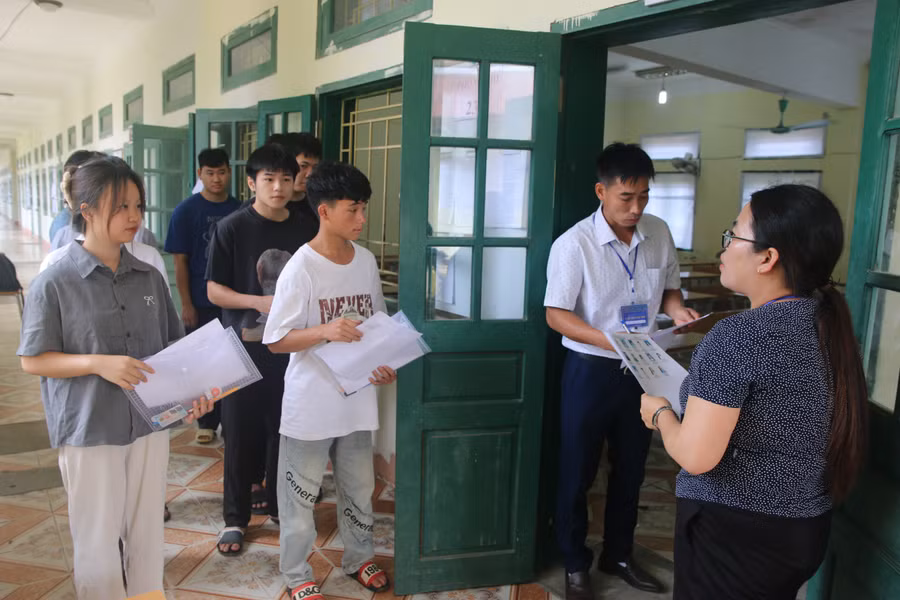 Thí sinh Lai Châu tham dự Kỳ thi tốt nghiệp THPT năm 2025.