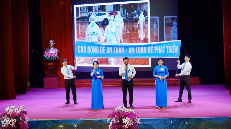Hội thi An toàn vệ sinh viên giỏi năm 2026 diễn ra trong 2 ngày 15 - 16/5.