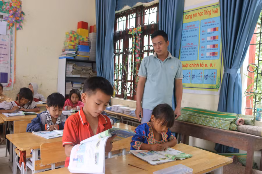 Bộ sách Kết nối tri thức với cuộc sống được hầu hết cơ sở giáo dục ở tỉnh Lai Châu sử dụng từ khi triển khai Chương trình GDPT 2018.