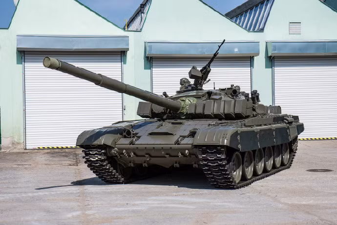 Xe tăng chiến đấu chủ lực T-72M5 Scarab do Cộng hòa Séc chế tạo