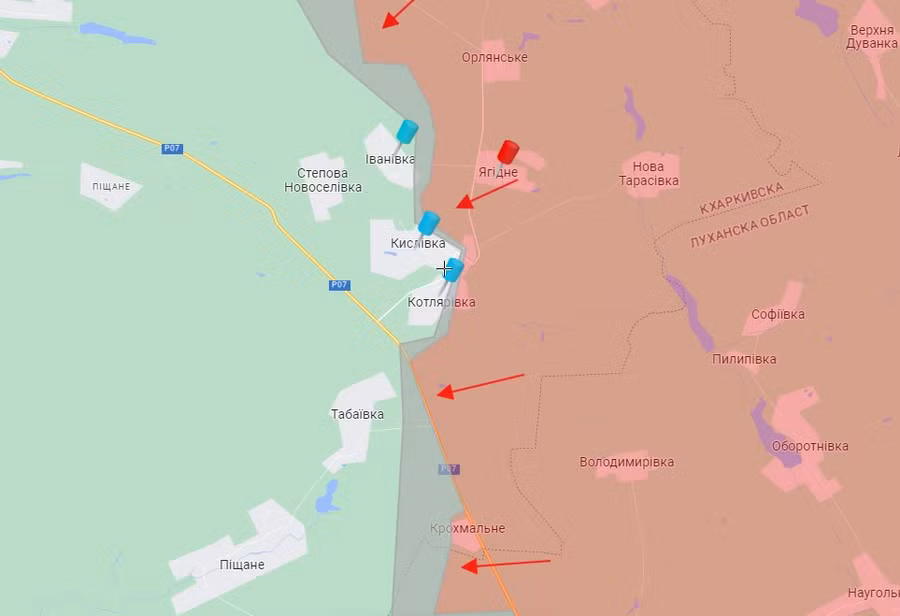 Chiến sự xung quanh khu vực làng Tabaevka gần Kupyanks được cho là vẫn diễn ra ác liệt. Chiến sự xung quanh khu vực làng Tabaevka gần Kupyanks được cho là vẫn diễn ra ác liệt.