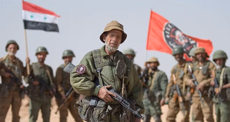 Lính đánh thuê Wagner đã hoàn toàn triệt thoái khỏi mảnh đất Syria nóng bỏng. Lính đánh thuê Wagner đã hoàn toàn triệt thoái khỏi mảnh đất Syria nóng bỏng.
