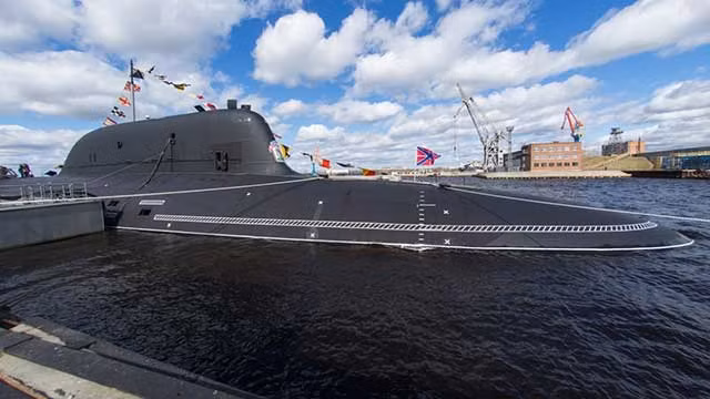 Tàu ngầm hạt nhân K-564 Arkhangelsk có sức mạnh tấn công rất đáng gờm.