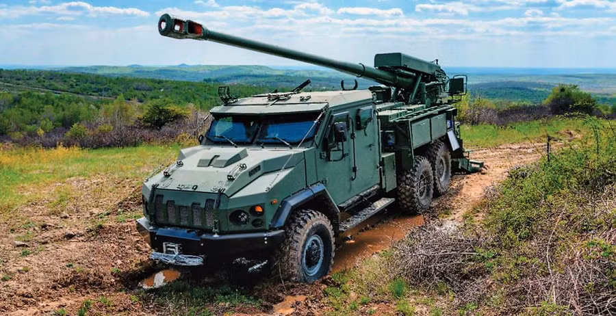 Pháo tự hành 2S22 Bogdana nâng cấp sẽ là một trong những vũ khí được Ukraine đẩy mạnh sản xuất.