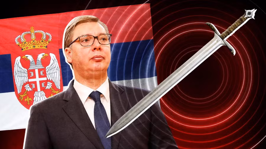 Tổng thống Serbia Aleksandar Vucic đang đứng trước một bài toán khó
