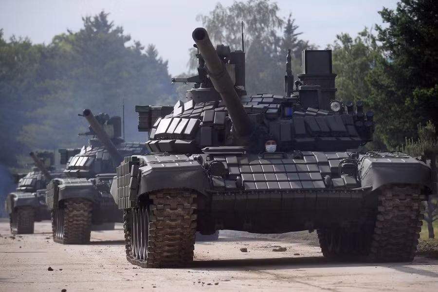 Quân đội Nga hiện không còn sử dụng xe tăng T-72B1MS "Đại bàng trắng" Quân đội Nga hiện không còn sử dụng xe tăng T-72B1MS "Đại bàng trắng"