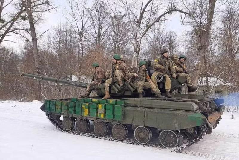 Quân đội Ukraine được cho là đang tập trung lực lượng để giành lại Soledar.