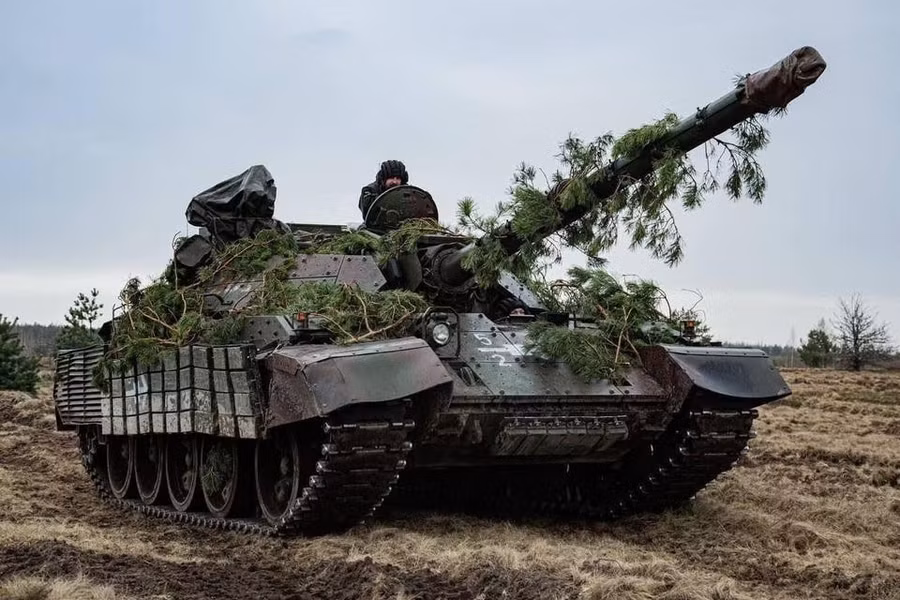 Xe tăng M-55S chịu được đòn tấn công trực tiếp từ đạn pháo Krasnopol