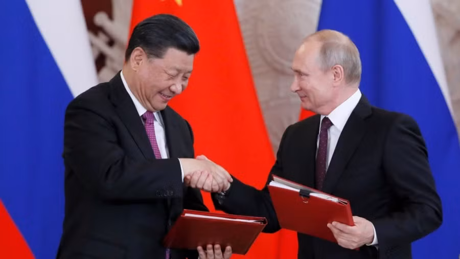 Mỹ có lý do để lo lắng khi quan hệ Nga - Trung Quốc được thắt chặt. Mỹ có lý do để lo lắng khi quan hệ Nga - Trung Quốc được thắt chặt.