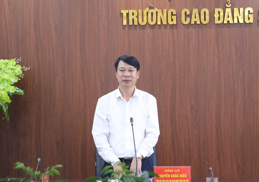 Phó Chủ tịch UBND tỉnh Phú Thọ khẳng định, tỉnh sẽ tạo mọi điều kiện thuận lợi để thực hiện việc sắp xếp, sáp nhập các cơ sở giáo dục nghề nghiệp.