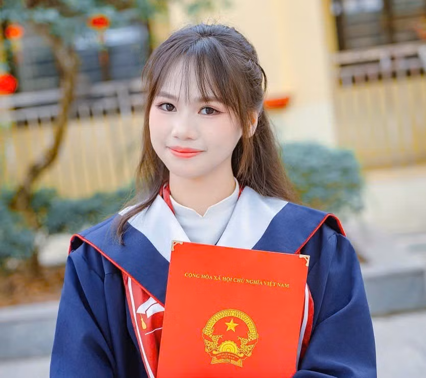 Vũ Thị Như Quỳnh là 1 trong 3 thí sinh có tổng điểm các môn chung cao nhất Kỳ thi vào lớp 10 năm nay.