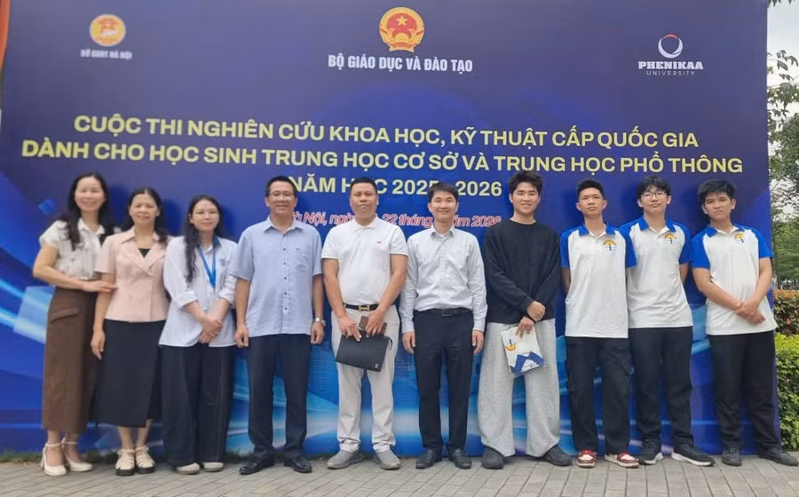 Dự án nhận được sự quan tâm đồng hành của Sở GD&ĐT Phú Thọ, các chuyên gia và nhà trường.