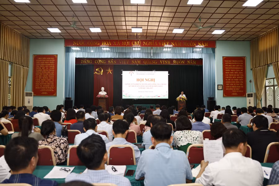 Quang cảnh buổi tập huấn nghiệp vụ.