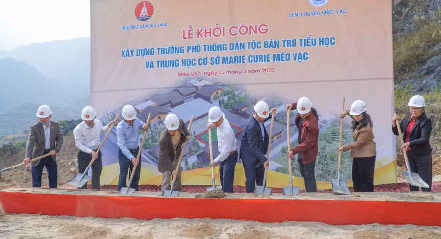 Trường dự kiến hoàn thành, đưa vào sử dụng khoảng tháng 6/2026.