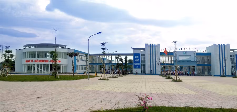 Trường THCS Vĩnh Yên, TP Vĩnh Yên. Ảnh minh họa