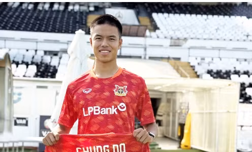 Đỗ Chung Nguyên đủ điều kiện khoác áo U22 Việt Nam dự SEA Games.
