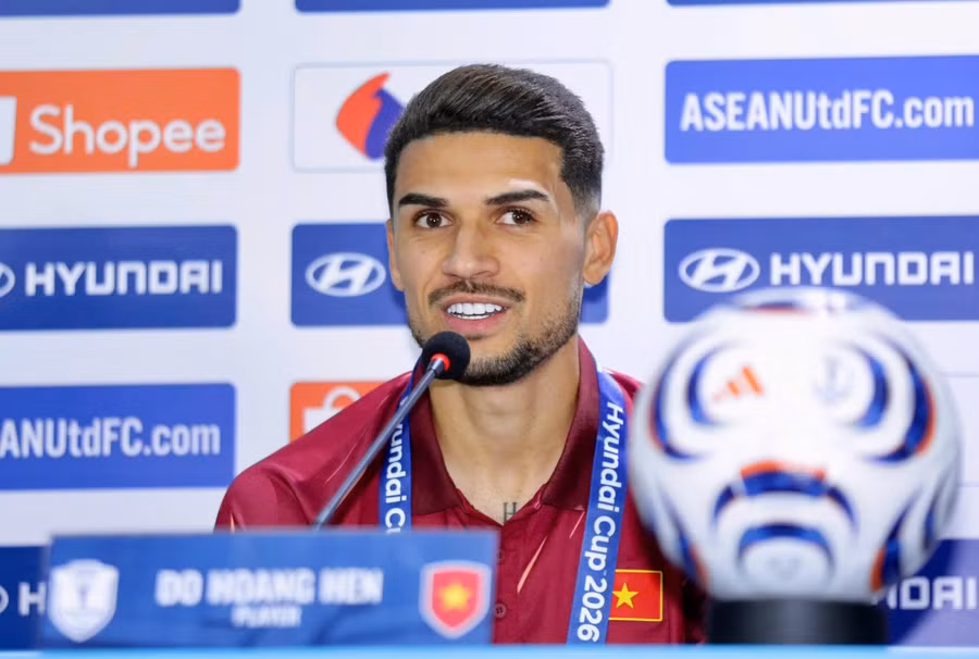 Hoàng Hên đặt mục tiêu cùng tuyển Việt Nam vô địch FIFA ASEAN Cup 2026.
