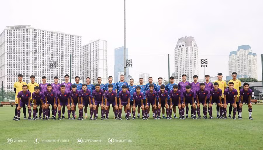 U16 Việt Nam chốt danh sách đấu Trung Quốc, Nhật Bản