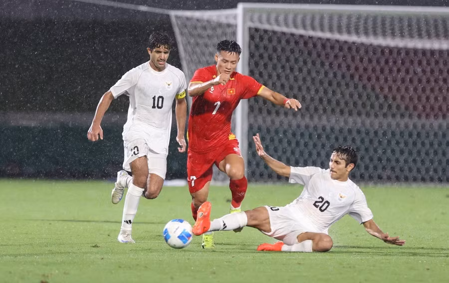U23 Việt Nam bất phân thắng bại trước U23 Kuwait ở ASIAD 2026.