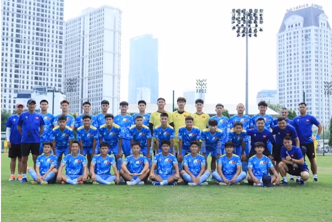 U20 Việt Nam rơi vào bảng đấu khó ở vòng loại châu Á. Ảnh: VFF.