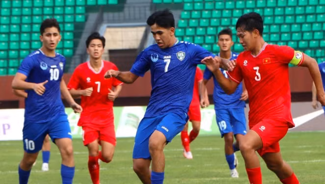 U16 Việt Nam thắng đậm Uzbekistan tại giải Peace Cup 2024.