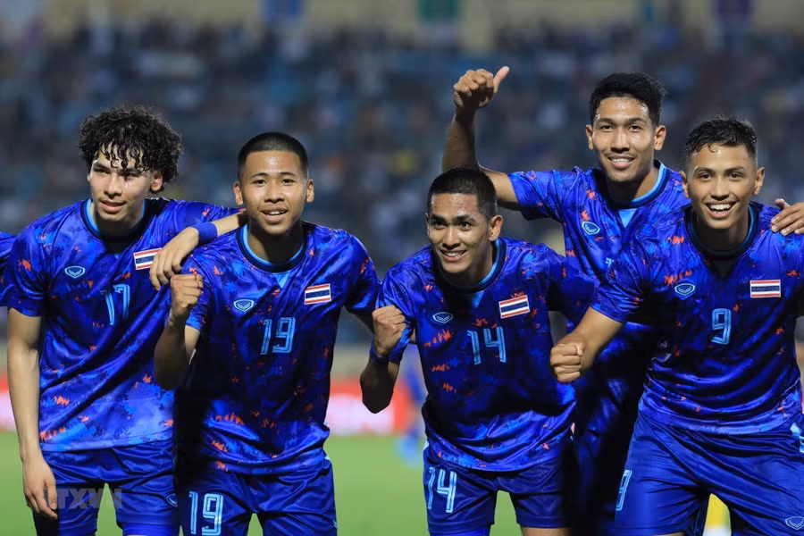 U23 Thái Lan chuẩn bị tranh tài ở vòng loại U23 châu Á.