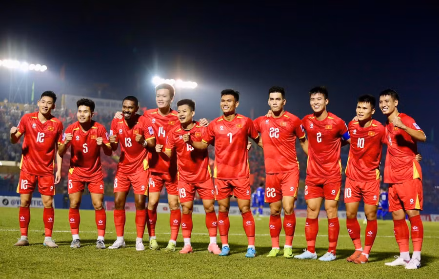Đội tuyển Việt Nam là một trong những ứng cử viên vô địch của giải FIFA ASEAN Cup 2026. Ảnh: VFF.