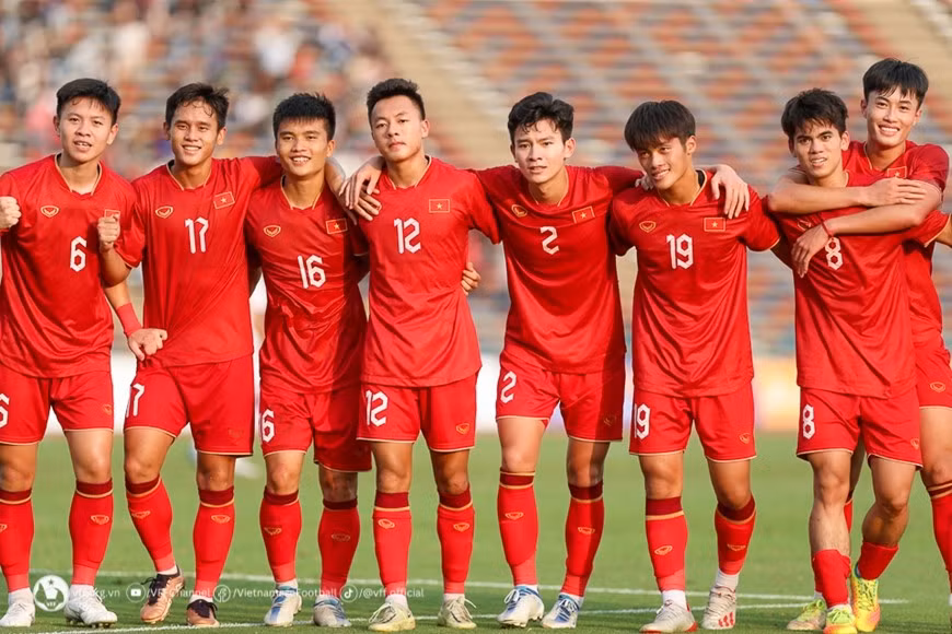 U23 Việt Nam thi đấu trên sân nhà ở vòng loại U23 châu Á 2026.