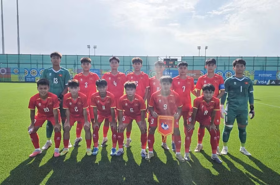 U15 Việt Nam liên tiếp thắng trận ở World Cup 2026. Ảnh: VFF.