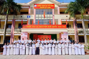 Hoạt động dạy và học tại Trường THPT Nguyễn Chí Thanh được triển khai theo hướng phát huy phẩm chất, năng lực học sinh.