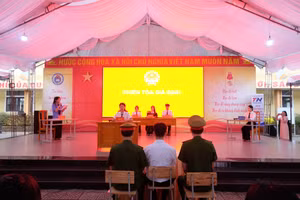 Trường THPT Lê Quý Đôn tổ chức hoạt động điểm hưởng ứng Ngày Pháp luật Việt Nam năm 2026.