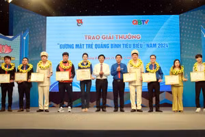 Quảng Bình tuyên dương 9 gương mặt trẻ tiêu biểu năm 2024.