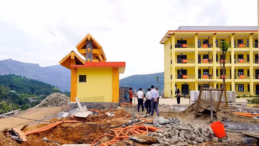 Các hạng mục đang được gấp rút hoàn thiện.