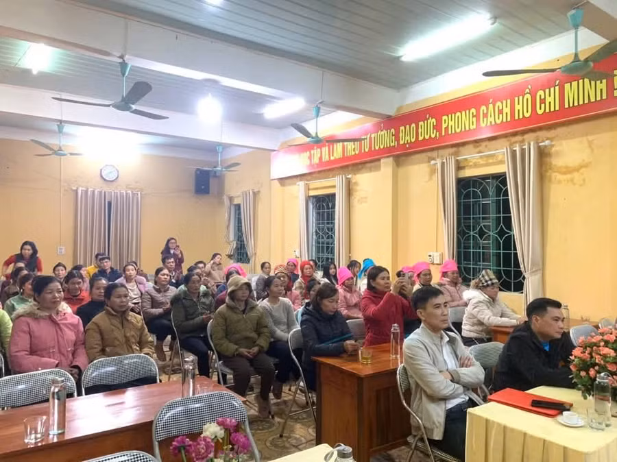 Các lớp xóa mù chữ tại Văn Chấn khai giảng vào đầu tháng 3/2025.