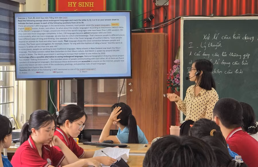 Các nhà trường chú trọng phát triển năng lực cá nhân và định hướng nghề nghiệp rõ ràng cho học sinh.