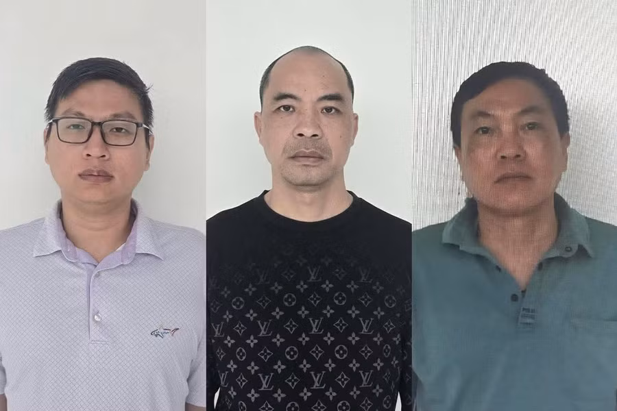 3 bị can trong vụ án. (Ảnh: CATQ)