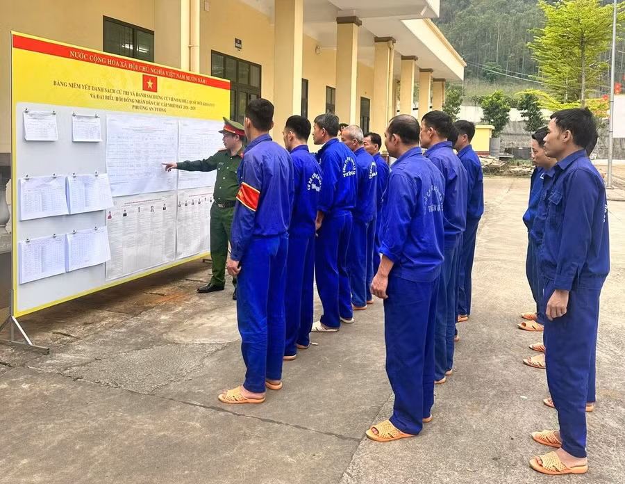 Những người đang cai nghiện ma túy sẽ được bỏ phiếu theo đúng quy định. (Ảnh: CATQ)