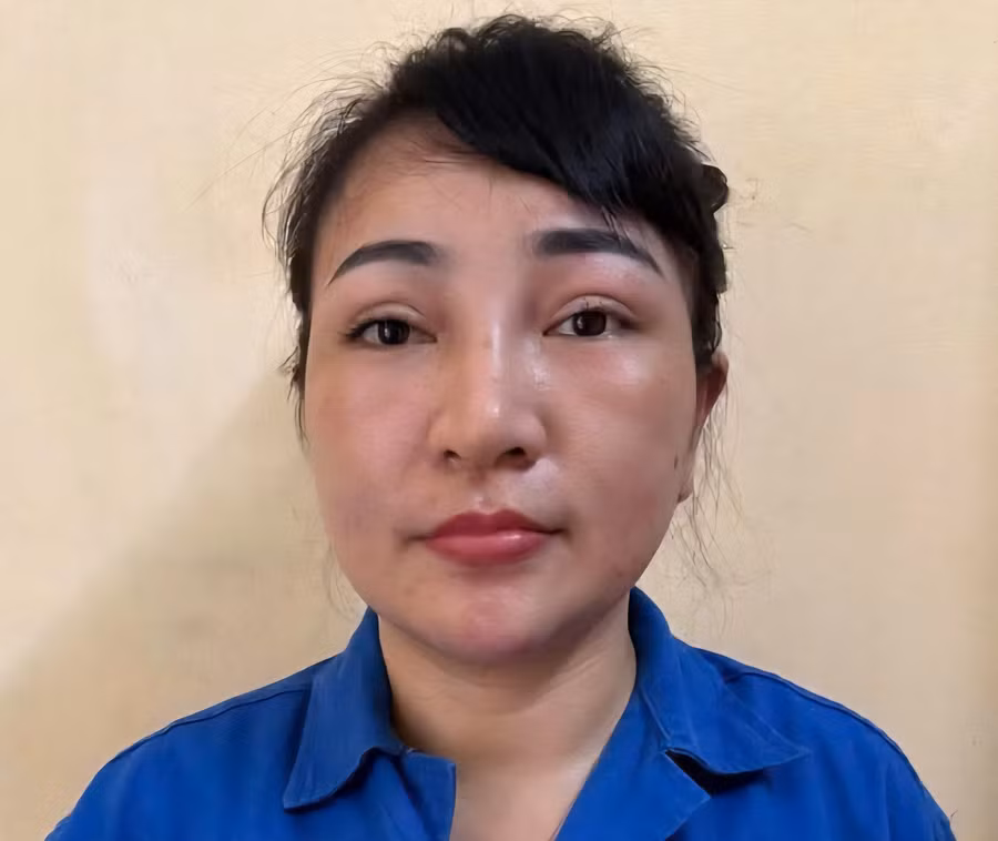 Bị can Phan Thị Vân. (Ảnh: CATQ)