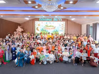 Các thí sinh MC nhí trong Ngôi nhà chung.