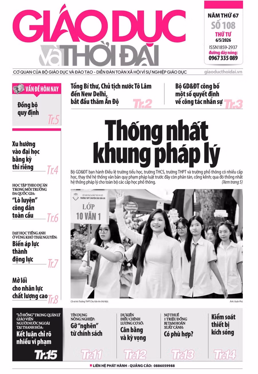 Tin tức báo in 6/5: Xu hướng vào đại học bằng kỳ thi riêng